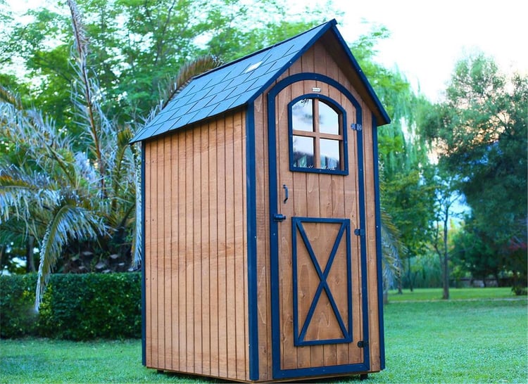 Mandu Ahşap Bahçe Depolama Evi (Bahçe Deposu) 2700Lt-Mnd219