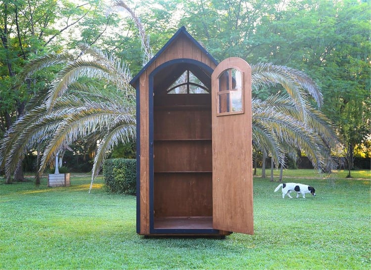 Mandu Ahşap Bahçe Depolama Evi (Bahçe Deposu) 2700Lt-Mnd219