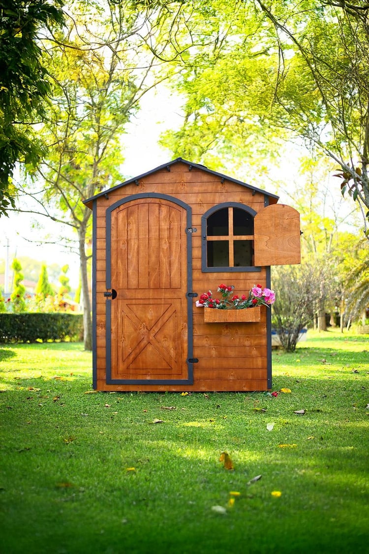 Mandu Ahşap Bahçe Deposu Depolama Evi-Mnd195