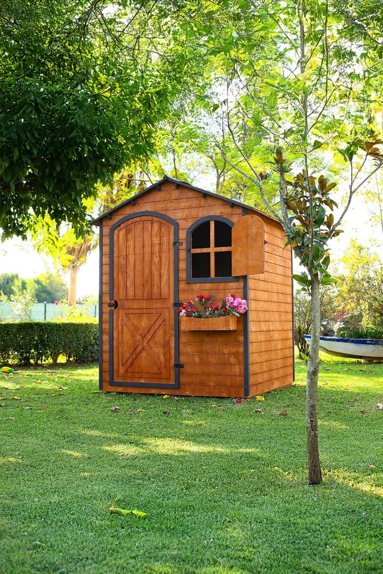 Mandu Ahşap Bahçe Deposu Depolama Evi-Mnd195