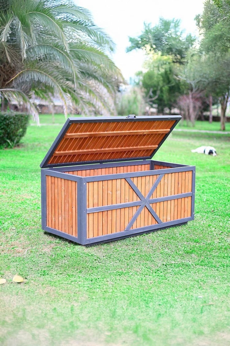 Mandu Ahşap Bahçe Sandığı SG06 