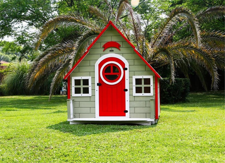 Mandu Ahşap Çocuk Oyun Evi (Playhouse) Hollanda-Mnd221