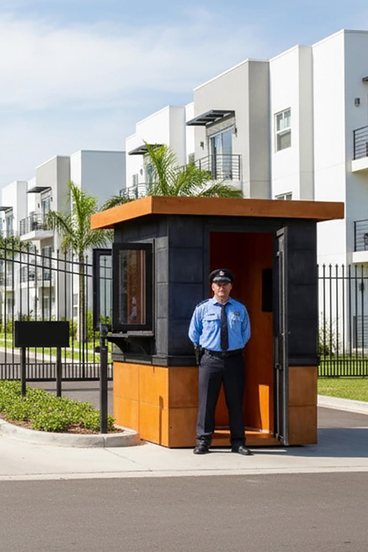 Mandu Ahşap Güvenlik Kulübesi (Güvenlik Kabini) MND293 