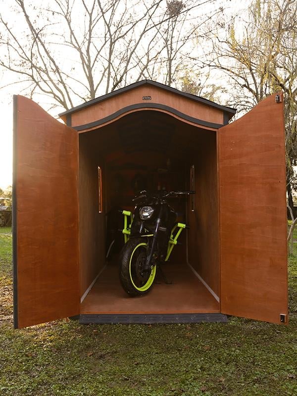 Mandu Ahşap Motosiklet ve ATV Garajı (Takım Odası) Mnd257