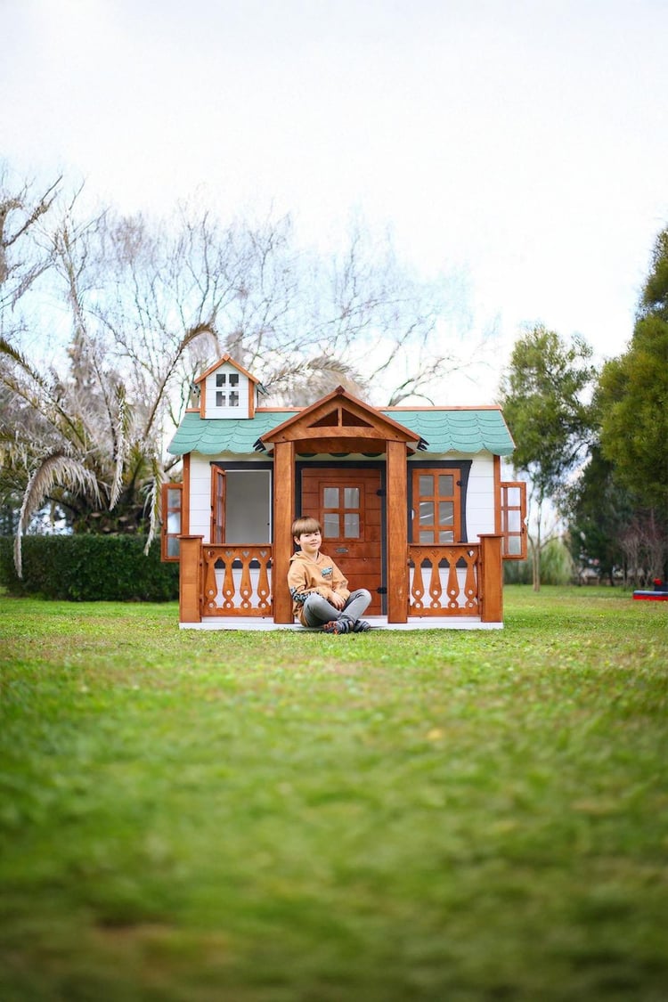 Mandu Ahşap Oyun Evi Playhouse Beylerbeyi-Mnd188
