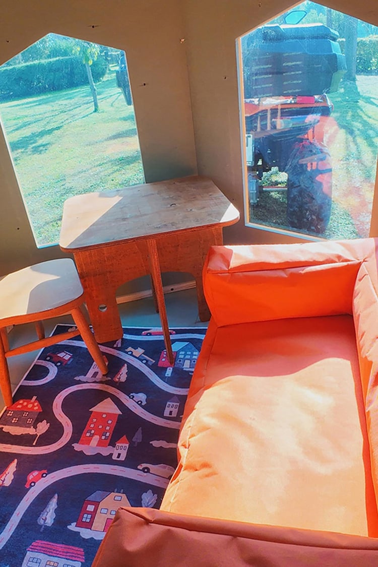 Mandu Ahşap Tinyhouse Playhouse Römorklu Oyun Evi MND282 