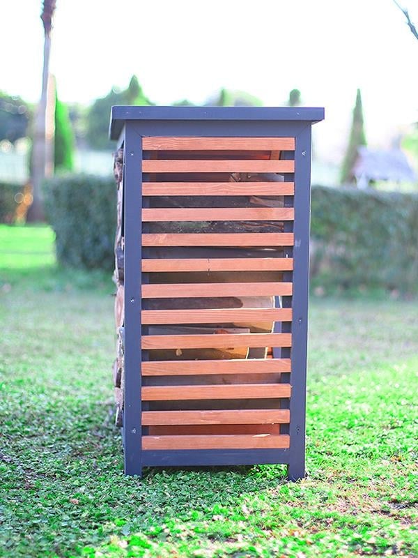 Mandu Dekoratif Ahşap Dış Mekân Odunluk Sg09