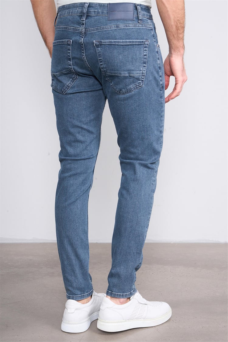 Mareteks 1124-S73-Napolı Hr Blue Zkb. Erkek Denım Pantolon