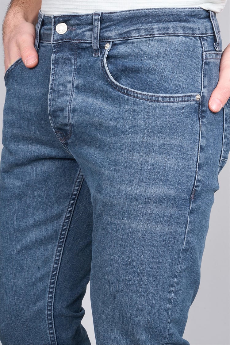 Mareteks 1124-S73-Napolı Hr Blue Zkb. Erkek Denım Pantolon