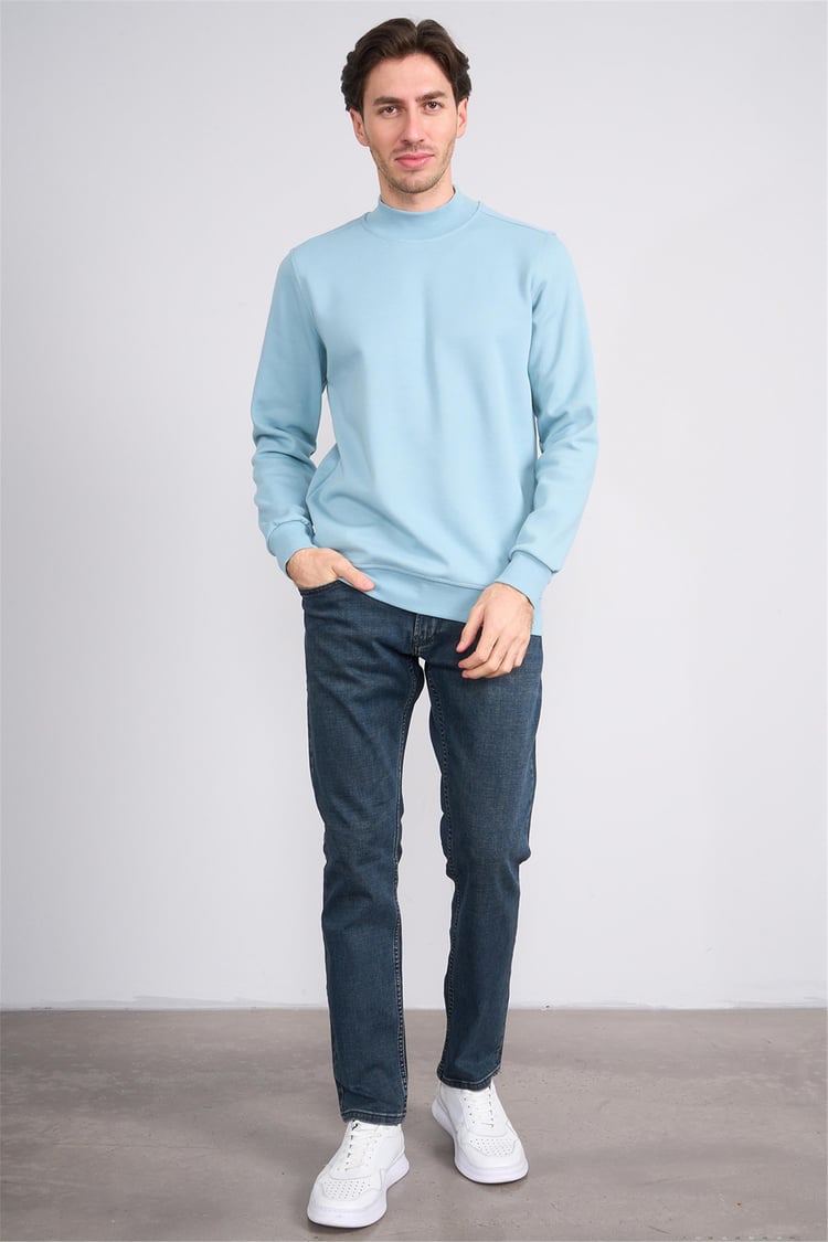 Mareteks 2211-C26-Parma Blue Hakı Od Zkb. Erkek Denım Pantolon