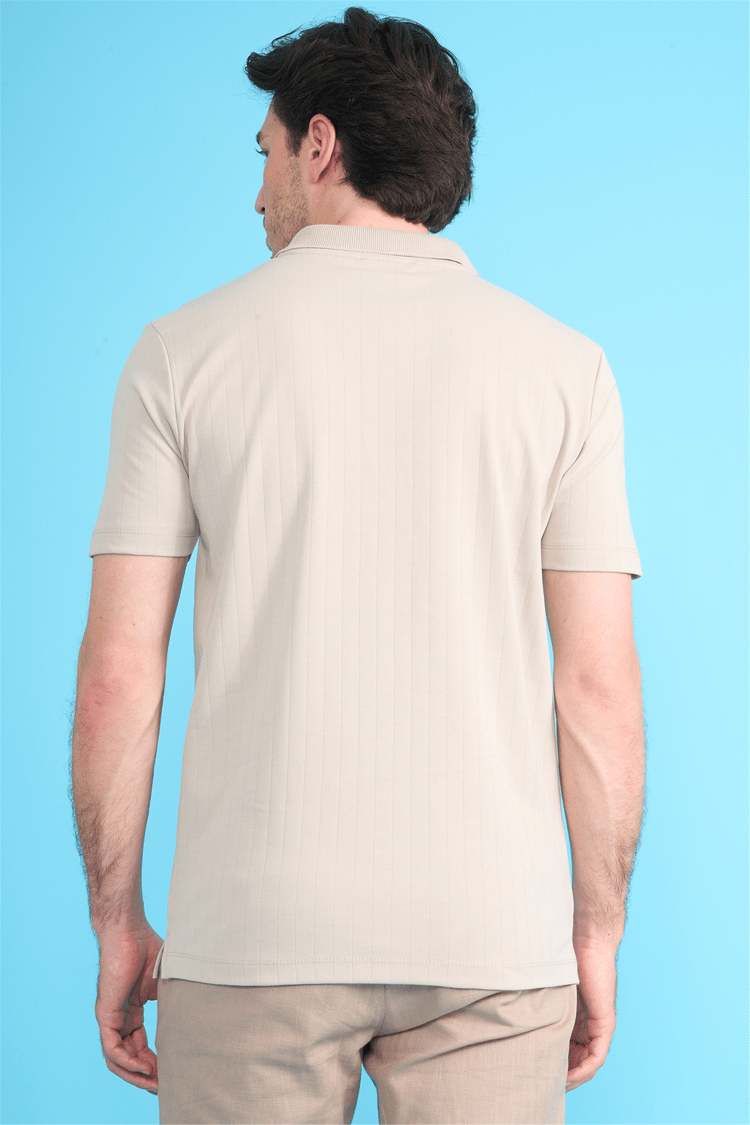 Mareteks 2651 Js Tas Erkek Polo Yaka 40/1 Ib T-Shırt