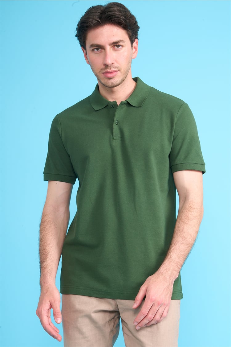 Mareteks 2652 Js Neftı Erkek Polo Yaka Basıc Pıke T-Shırt