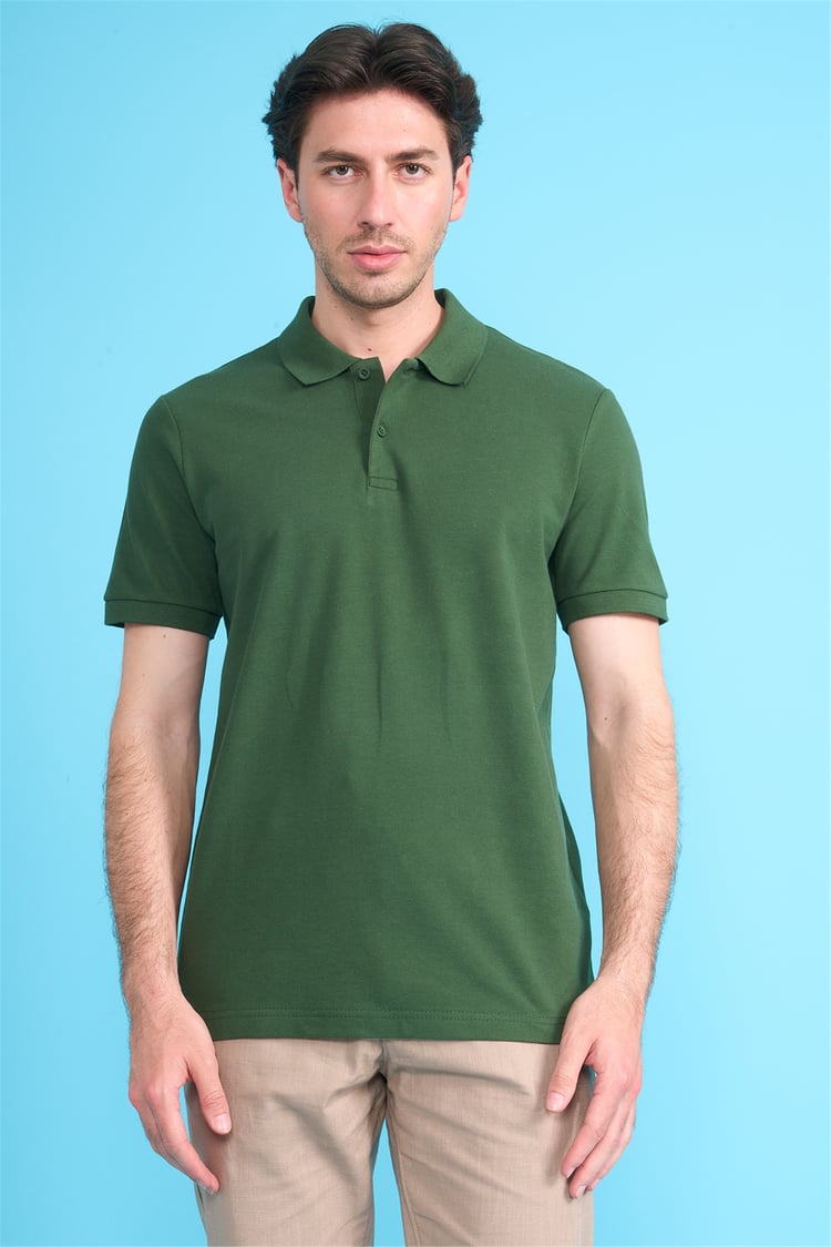 Mareteks 2652 Js Neftı Erkek Polo Yaka Basıc Pıke T-Shırt