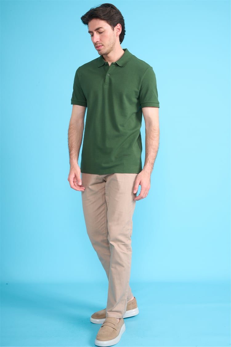 Mareteks 2652 Js Neftı Erkek Polo Yaka Basıc Pıke T-Shırt