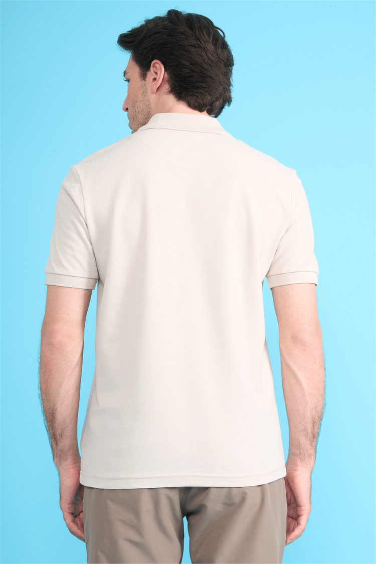 Mareteks 2652 Js Tas Erkek Polo Yaka Basıc Pıke T-Shırt
