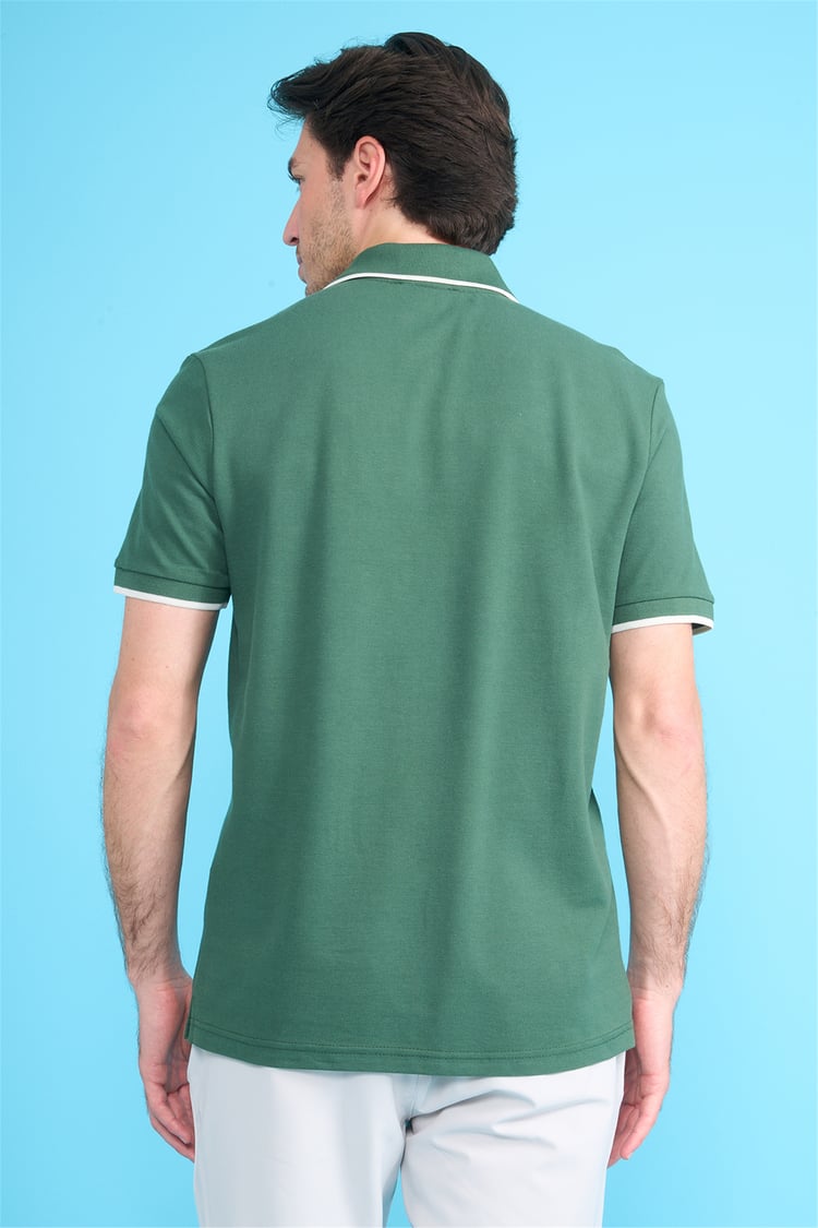 Mareteks 2653 Js Neftı Erkek Polo Yaka Garnılı Pıke T-Shırt