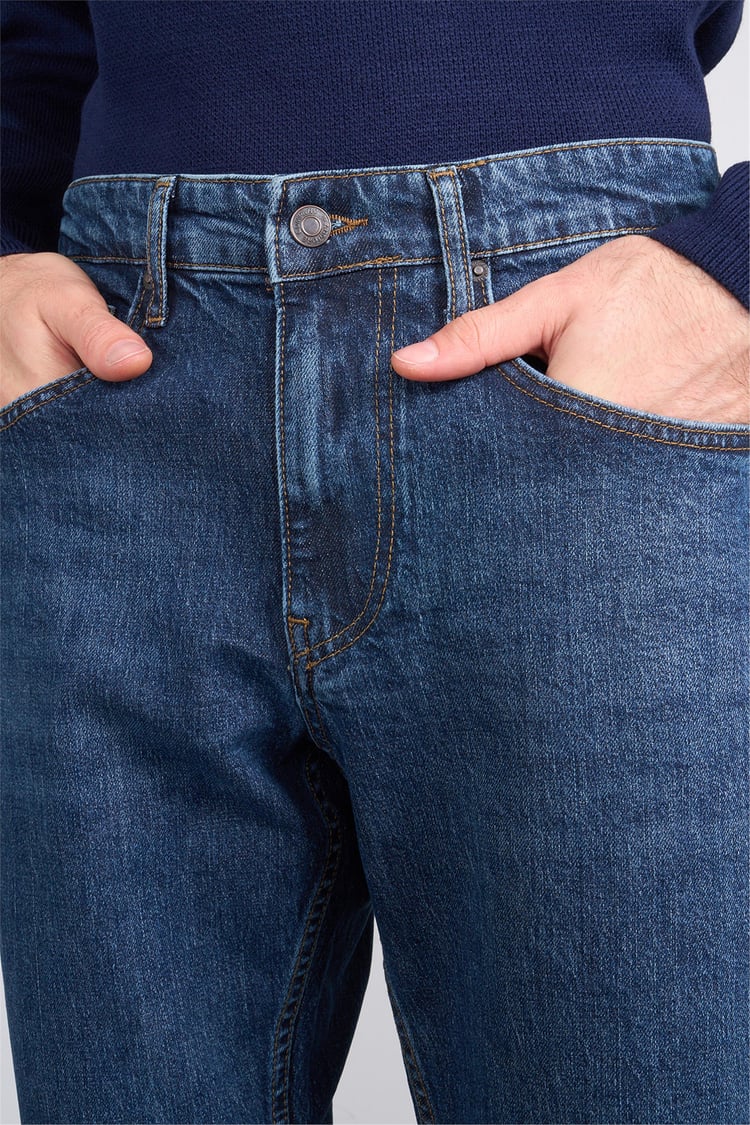 Mareteks 4400-C04-Texas M.Blue Zkb. Erkek Denım Pantolon