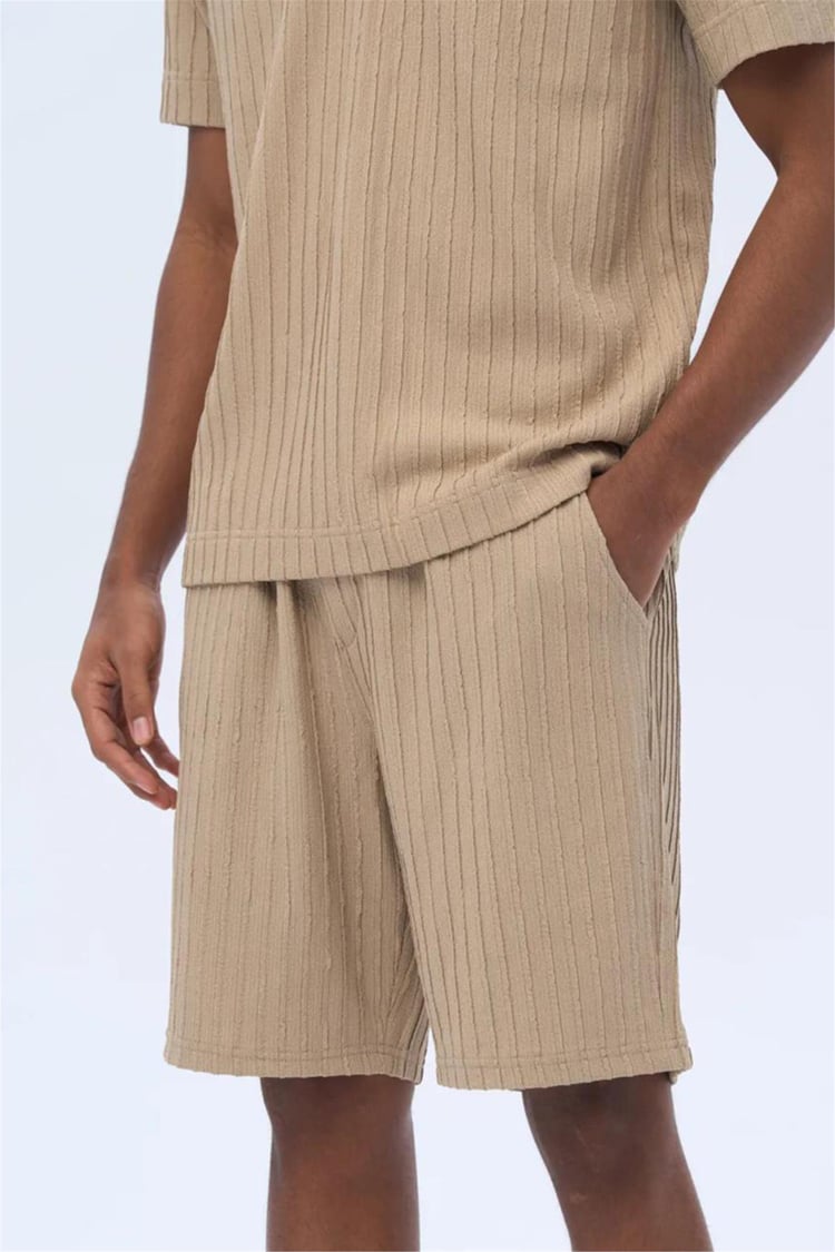 Massımo 6519 Bej Erkek Sort