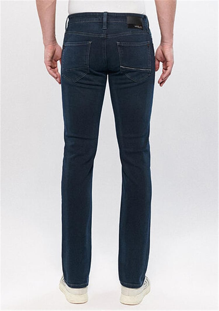 Mavi 0020934817 Pierre Deep Foggy Mavi Siyah Erkek Pantolon
