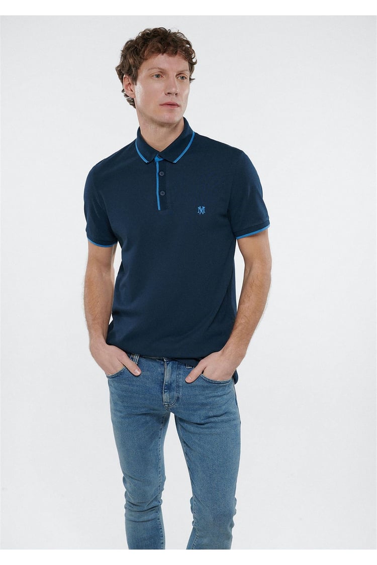 Mavi 062373-28417 Polo Gece Lacivert Erkek T-Shirt