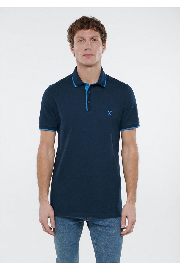 Mavi 062373-28417 Polo Gece Lacivert Erkek T-Shirt