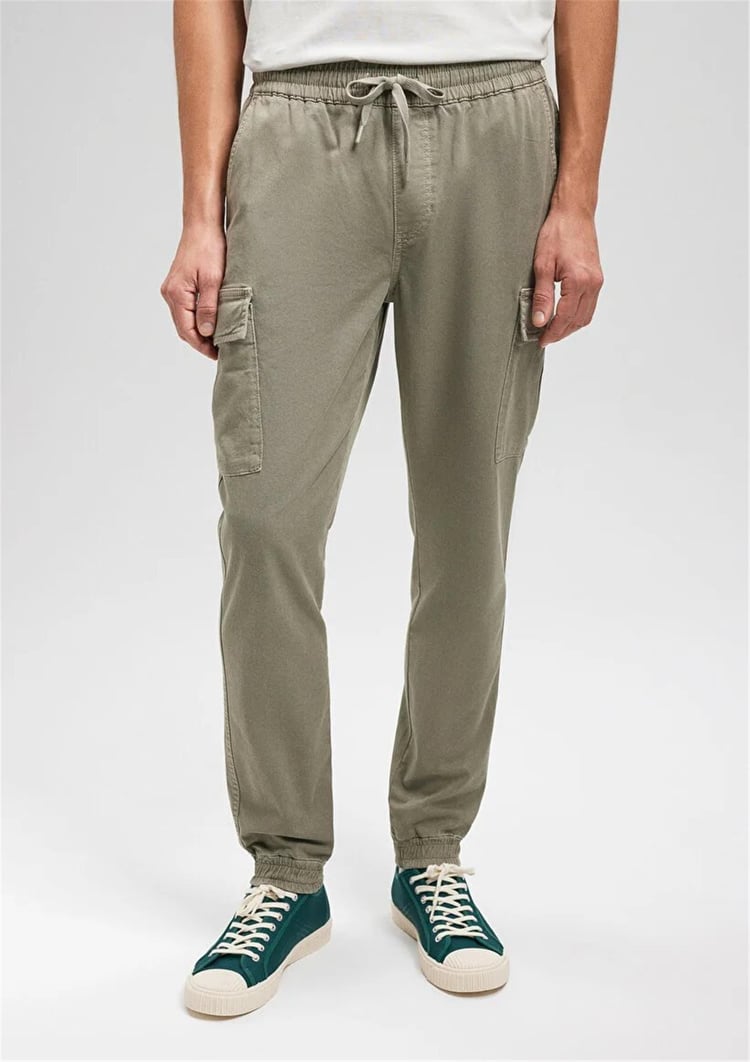 Mavi M000125-71484 Gölge Gri Erkek Slim Straight Kargo Pantolon