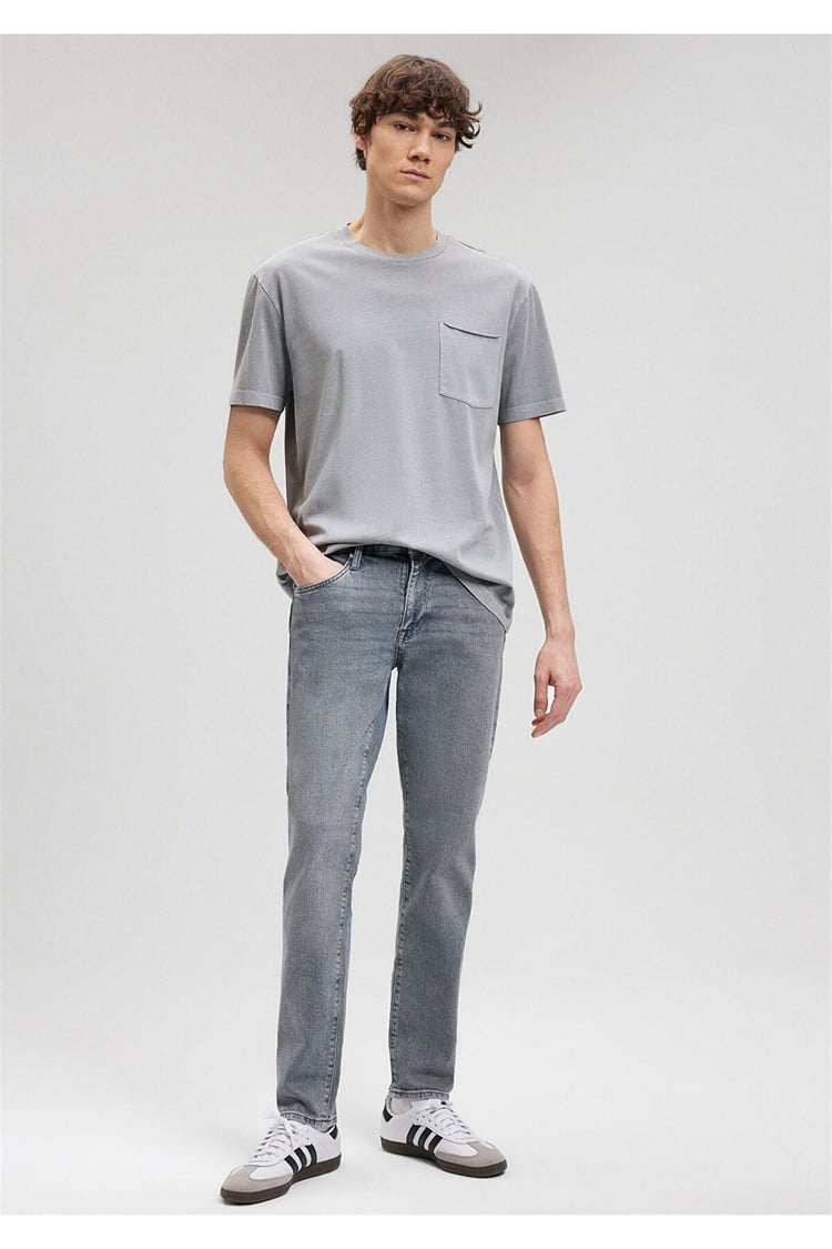 Mavi M0010172-87655 London Dolphın Grey Real Blue Erkek Tapered