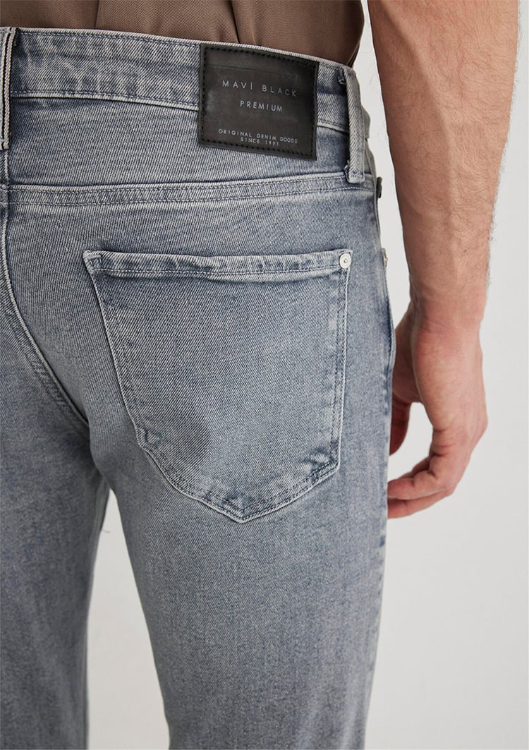 Mavi M001070-83703 Kvnc Lt 90'S Grey Mavi Black Erkek Skinny Denim Pantolon