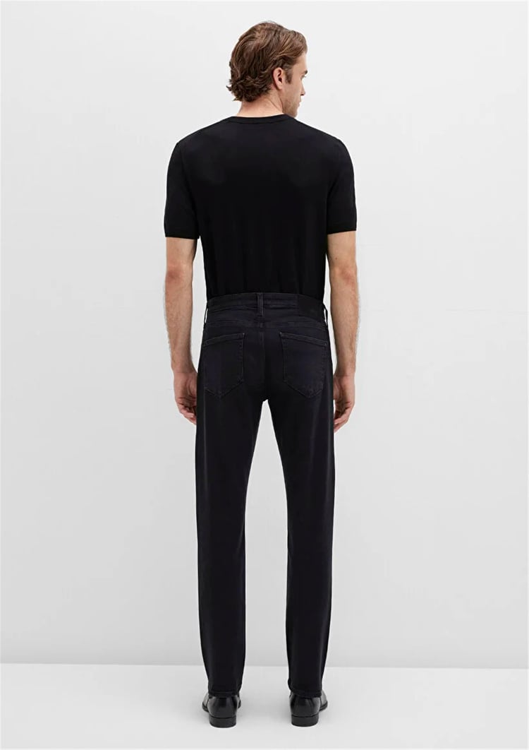 Mavı M0035190822 Marcus Deep Smoke Lux Black Erkek Slım Straıght Denım Pantolon
