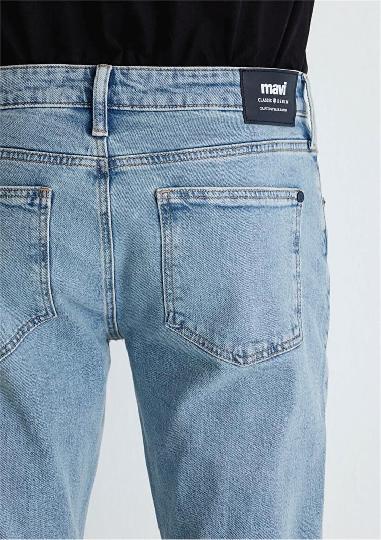 Mavı M0042286799 Jake Dusty Bleach Classıc Denım Erkek Skınny Denım Pantolon