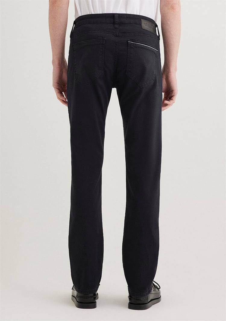 Mavı M0042288052 Dark Navy Mavı Black Erkek Skınny Renklı Denım Pantolon