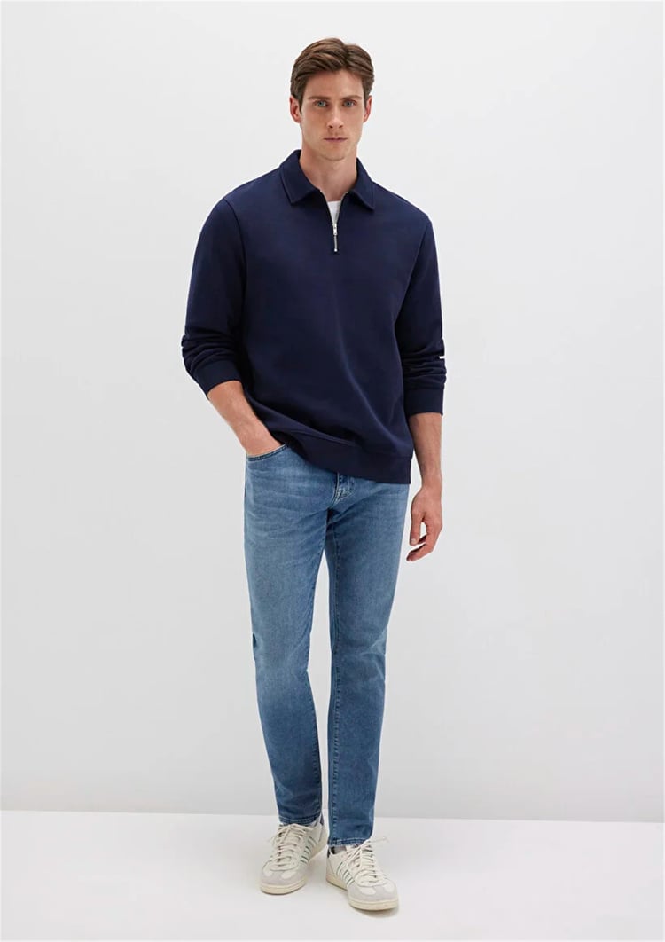 Mavı M0042290651 Jake Foggy Mıd Sporty Erkek Skınny Denım Pantolon