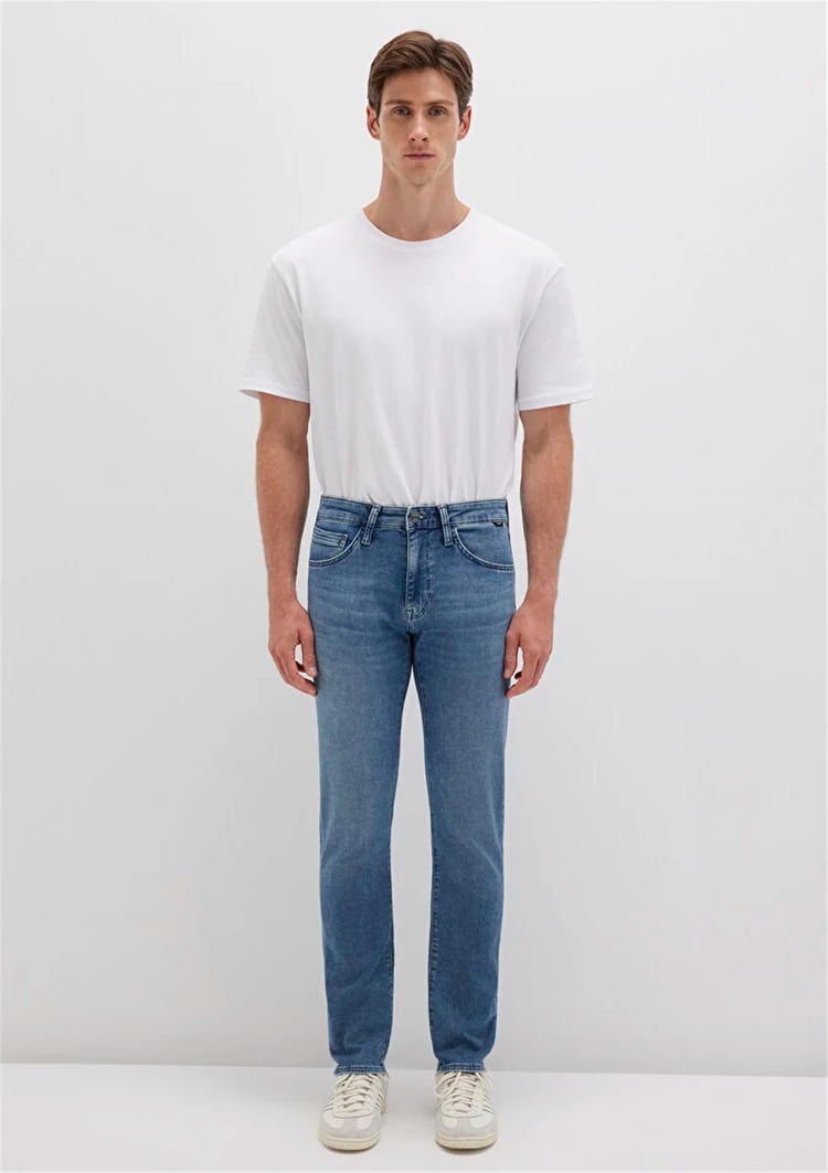 Mavı M0042290651 Jake Foggy Mıd Sporty Erkek Skınny Denım Pantolon