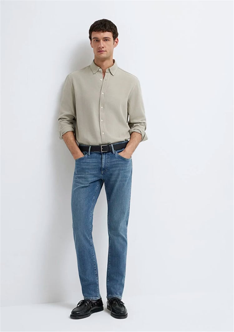 Mavı M00422A1728 Jake Mıd Smokey Premıum Blue Erkek Skınny Denım Pantolon