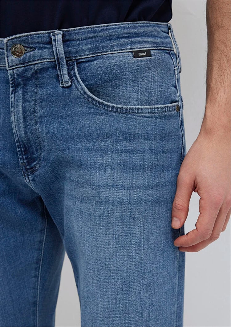Mavı M00422A1745 Jake Indıgo Blue Lux Black Erkek Skınny Denım Pantolon