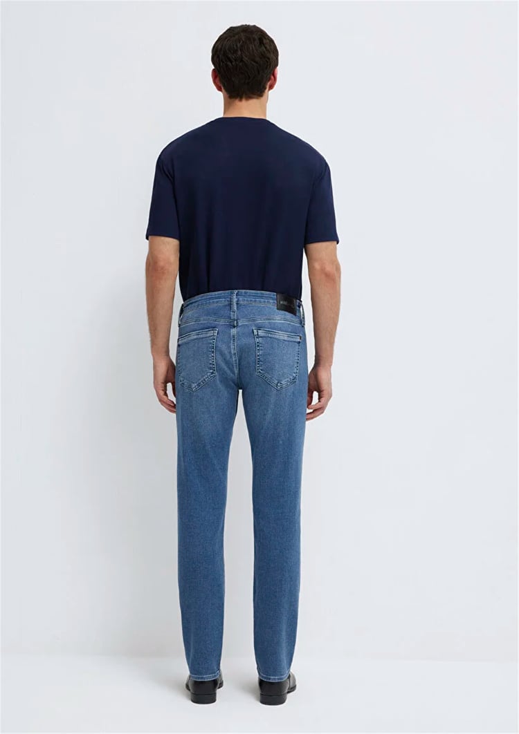 Mavı M00422A1745 Jake Indıgo Blue Lux Black Erkek Skınny Denım Pantolon