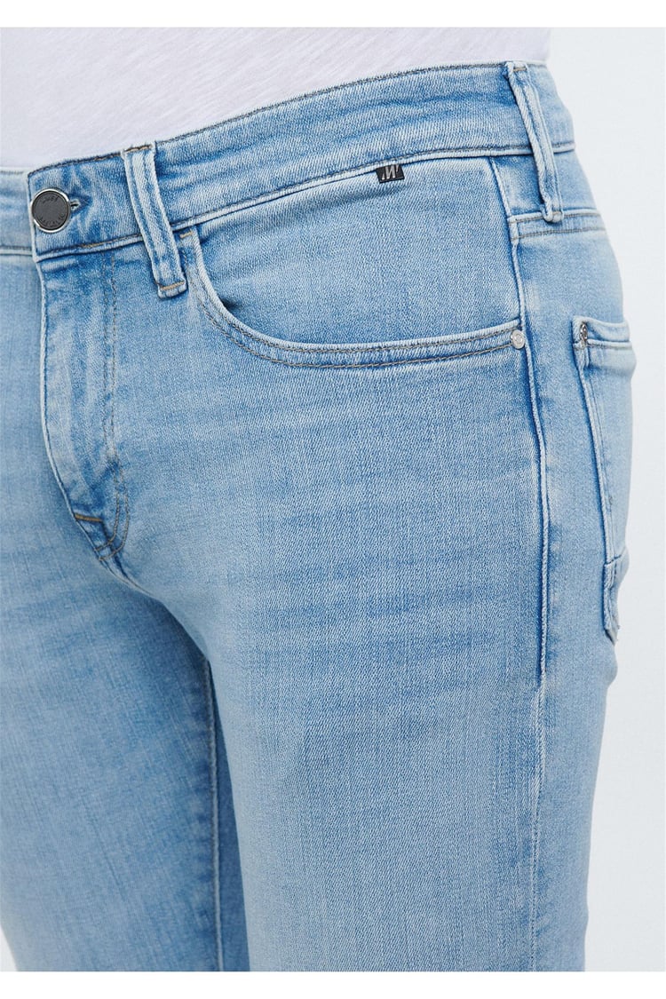 Mavi M0042481969 James Lt Blue Black Pro Erkek Skinny Denim Pantolon