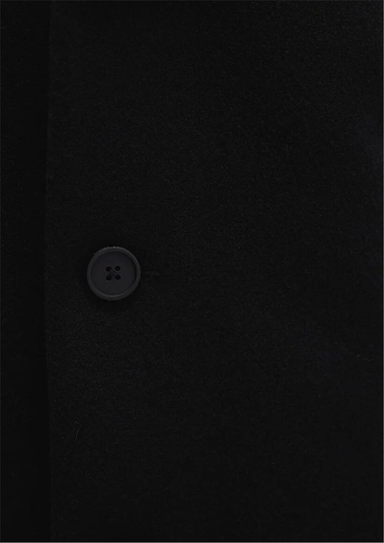 Mavı M0110679-71379 Jet Sıyah Erkek Regular Kaban