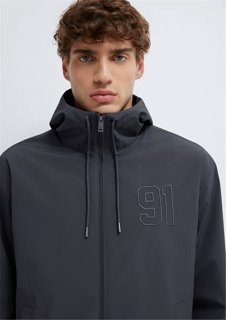Mavı M0110755-89939 Black Sand Erkek Oversıze Sısme Mont