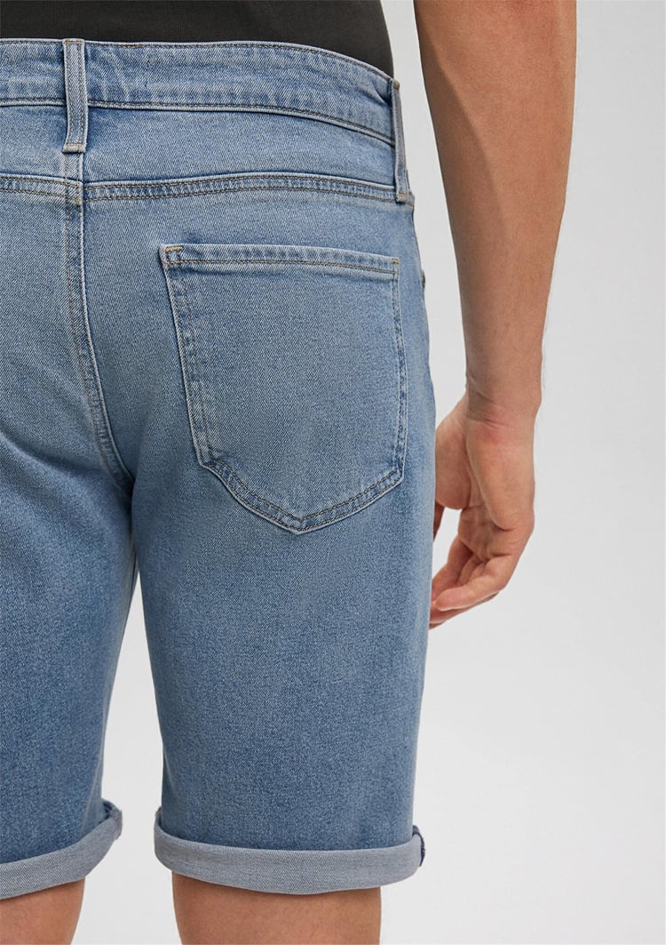 Mavı M0418481309 Brıan Lt Vıntage Comfort Erkek Slım Straıght Denım Sort