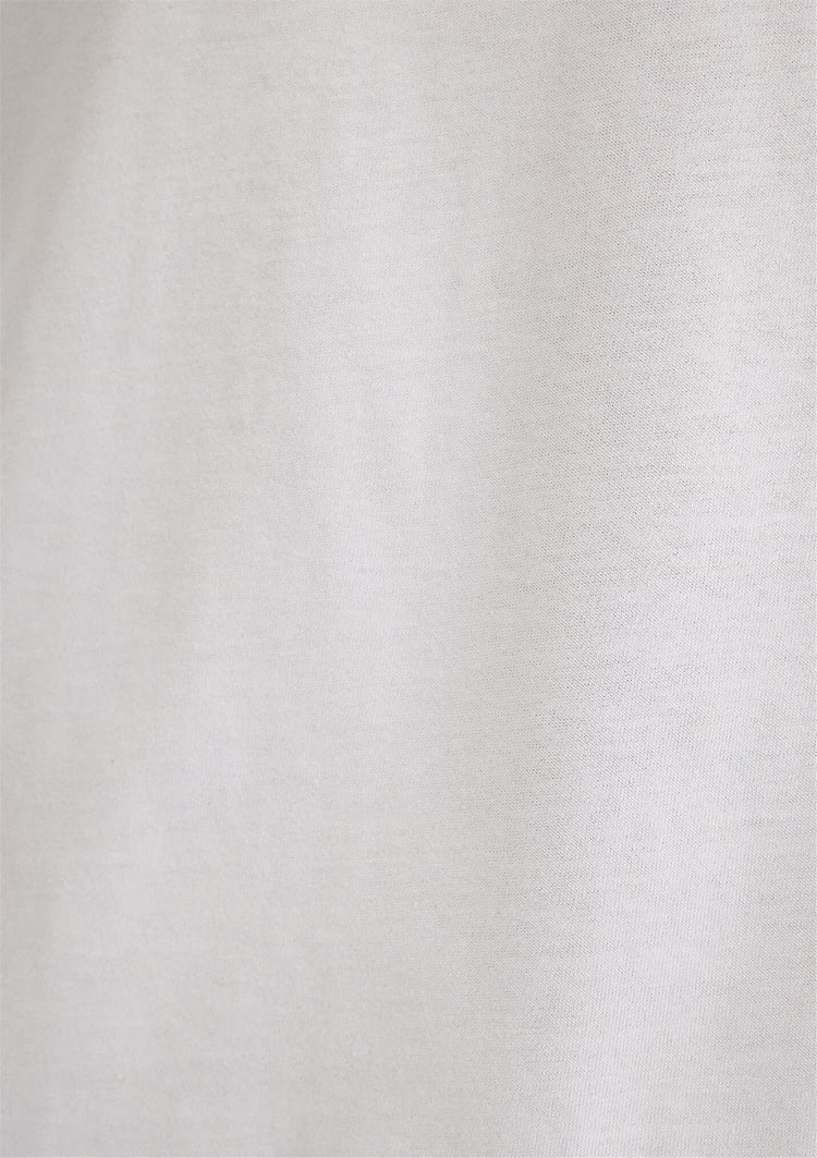 Mavı M0611313-620 Beyaz Erkek Loose Mavı Baskılı T-Shırt