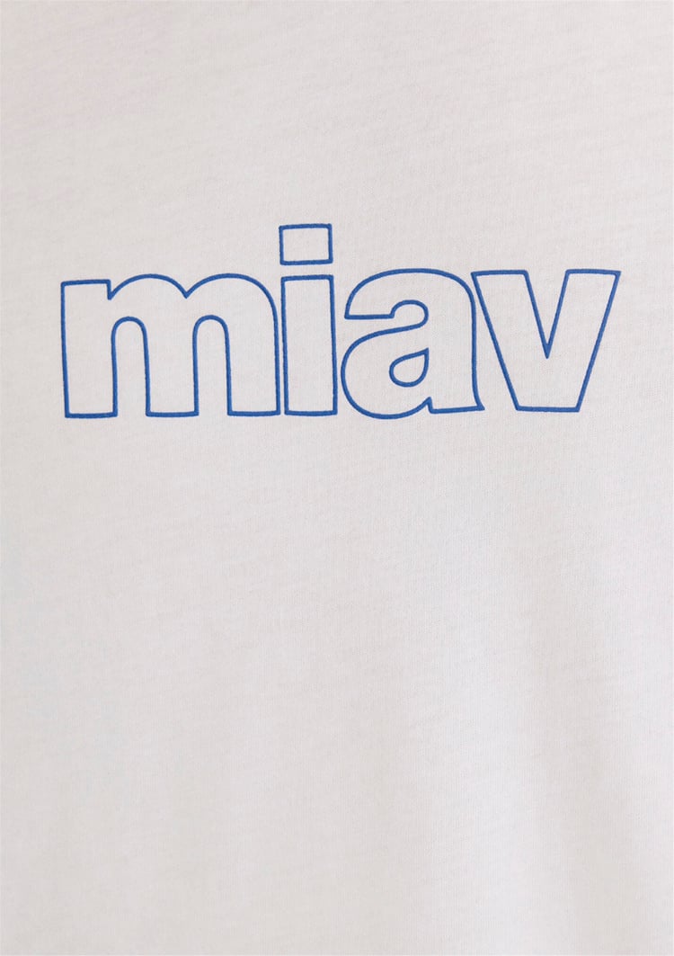 Mavi M0611704-620 Beyaz Erkek Oversize Miav T-Shirt