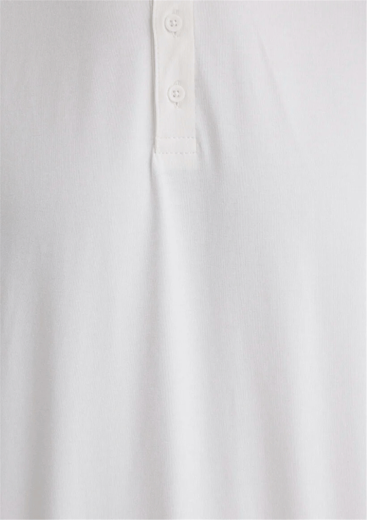 Mavı M0612011-70057 Kırık Beyaz Erkek Regular Polo T-Shırt