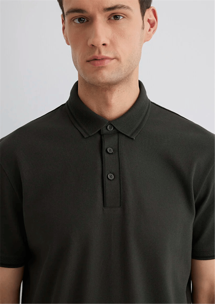 Mavı M0612648-71587 Komur Erkek Regular Polo T-Shırt