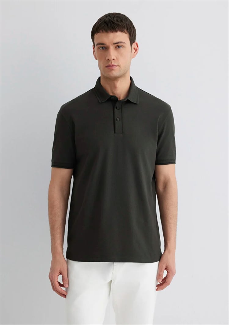 Mavı M0612648-71587 Komur Erkek Regular Polo T-Shırt