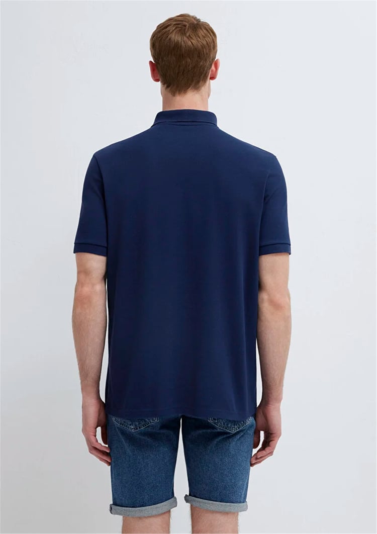 Mavı M0613287-70497 Derın Lacıvert Erkek Regular Polo T-Shırt