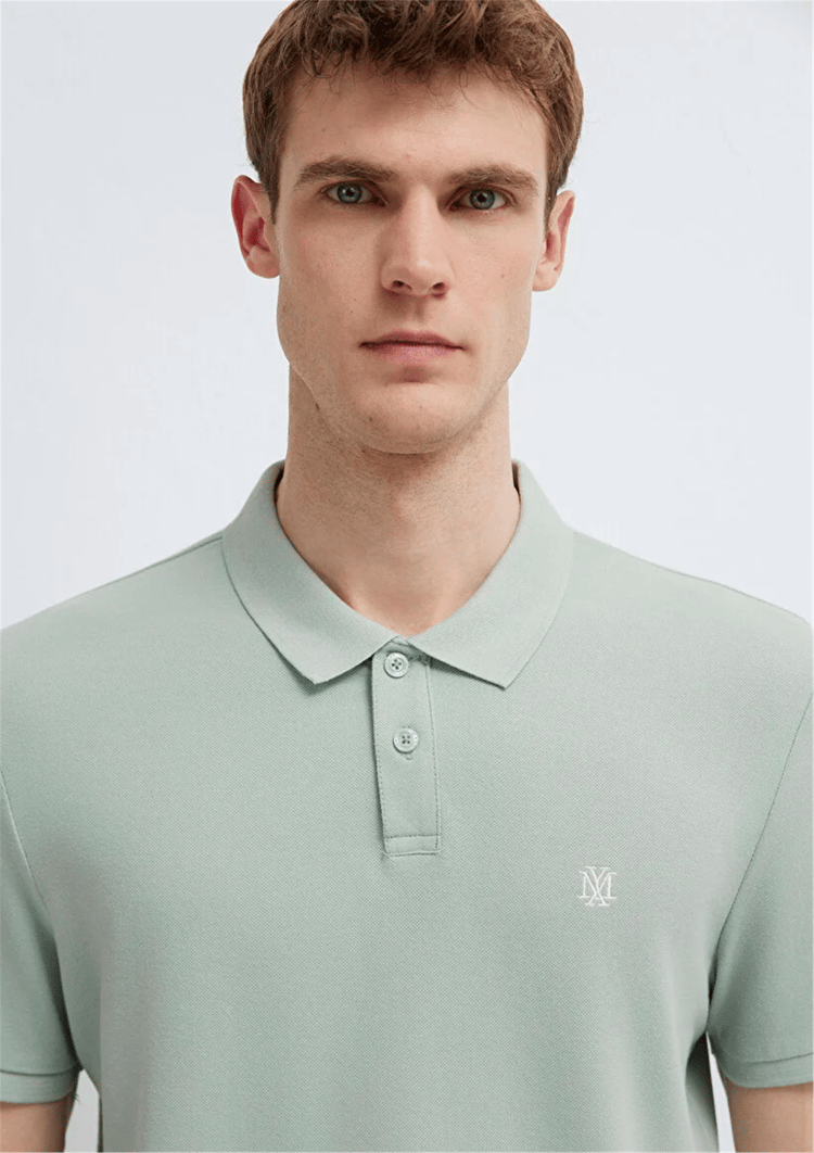 Mavı M0613287-71464 Soluk Toz Yesıl Erkek Regular Polo T-Shırt