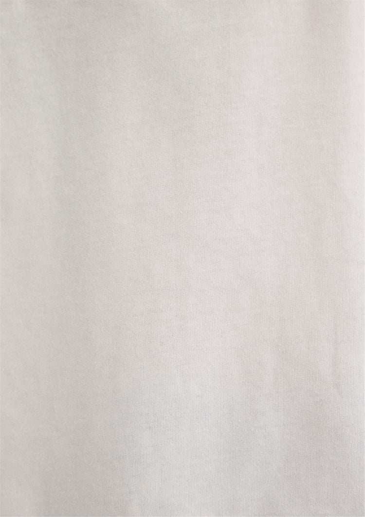 Mavi M066255-30701 Kırık Beyaz Erkek Regular Logo Baskılı T-Shirt