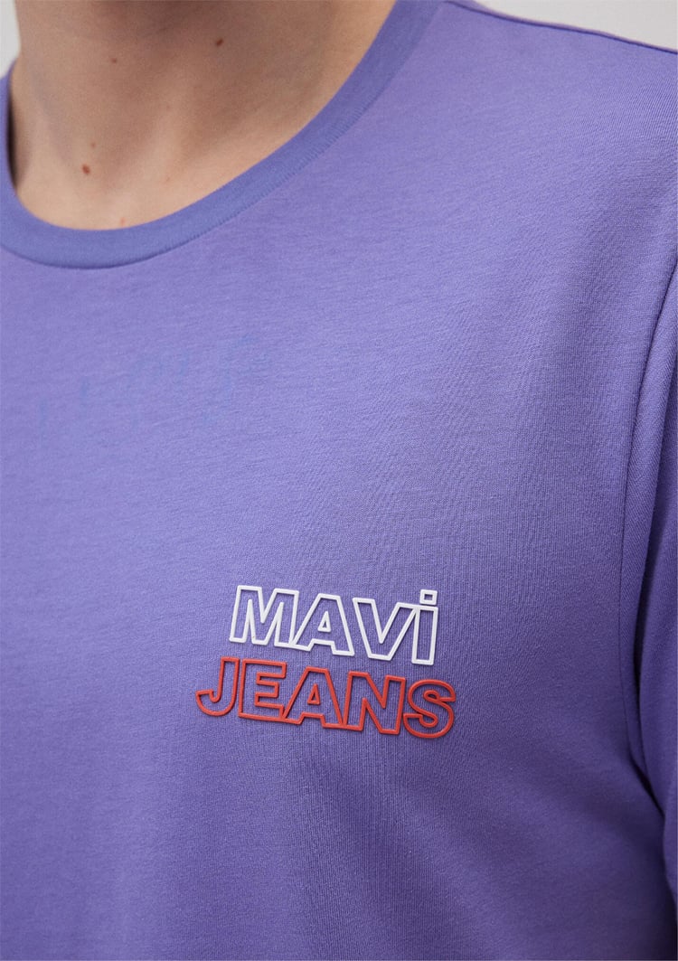 Mavi M066844637 Koyu Eflatun Erkek T-Shirt