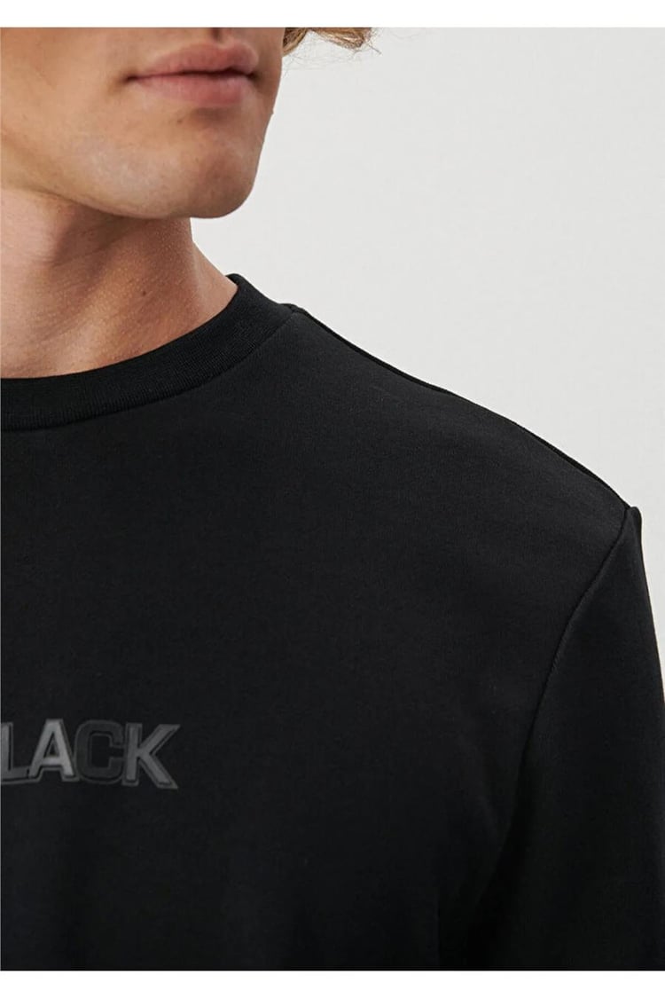 Mavi M0S10017-900 Siyah Erkek Mavi Black Sweatshirt